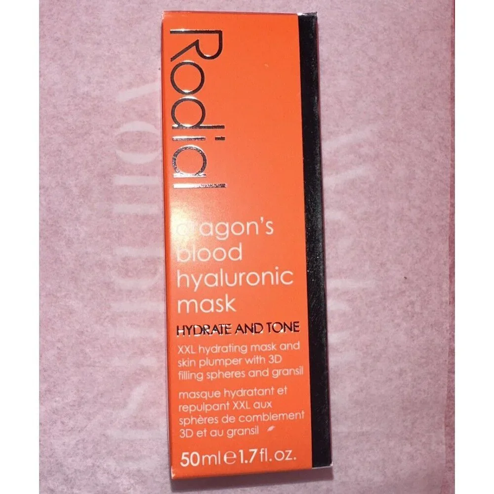 Rodial Dragon’s Blood Hyaluronic Mask Hydrate & Tone 50ml/1.7 fl oz NIB